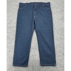 Rustler by Wrangler Mens Regular Fit Straight Leg Jeans Blue 46x30 NWT